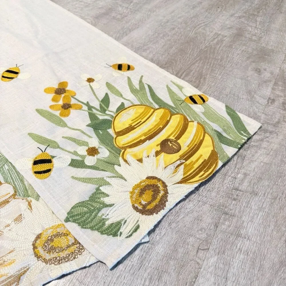 Vintage cream floral